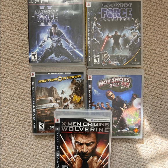 PlayStation 3 Game Bundle Of 5 - Picture 4 of 4
